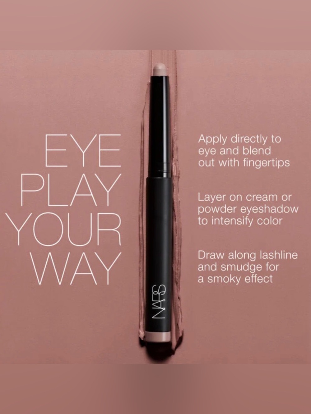 NARS -TOTAL SEDUCTION EYESHADOW STICK - Strip Down - Picture 5 of 5